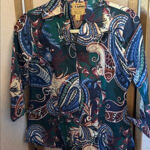 Investments Gold label Multicolor Paisley Shirt 4P